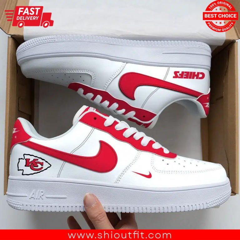 [Custom] Kansas City Chiefs Nike Air Force Sneakers