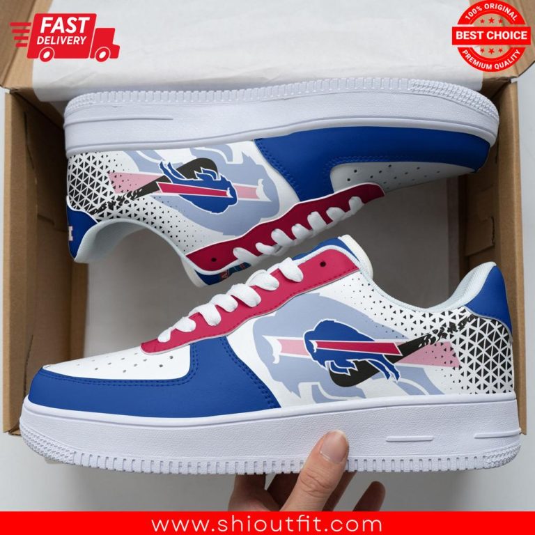 Custom NFL Buffalo Bills Nike Air Force 1 Sneaker