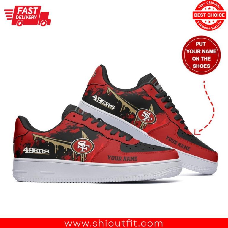 Personalized San Francisco 49Ers Air Force 1 Sneaker 3