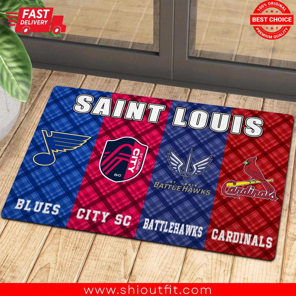 St. Louis Cardinals Blues City Sc Battlehawks 4 teams sports logo