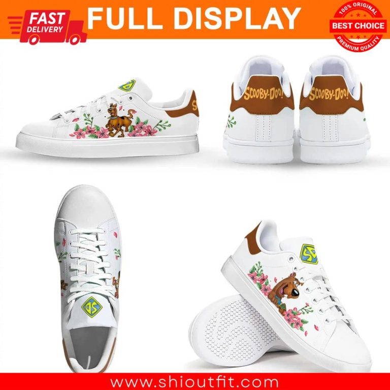 Scooby Doo Anime Flower Casual Sneakers 1