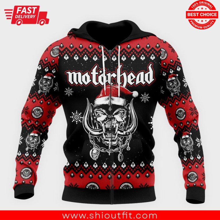 Motorhead fucking Christmas Ugly Sweater - Shioutfit