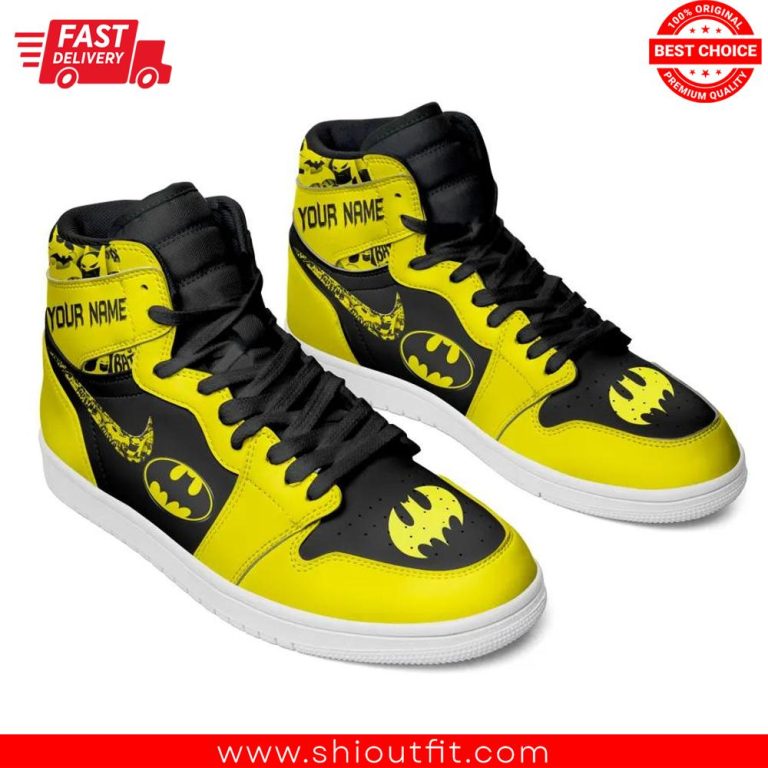 Personalized Batman High Air Force Sneaker 1