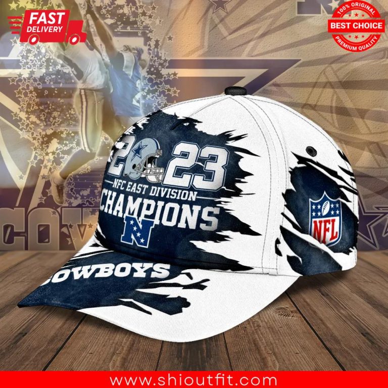 Dallas Cowboys East Division Champions Cowboys Blue Cap 1