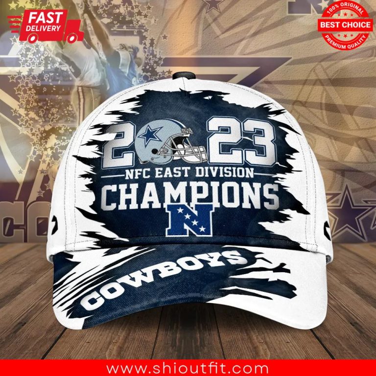 Dallas Cowboys East Division Champions Cowboys Blue Cap