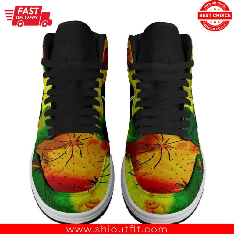 Bob Marley One Love Air Jordan 1 High Version 2 Sneaker 1