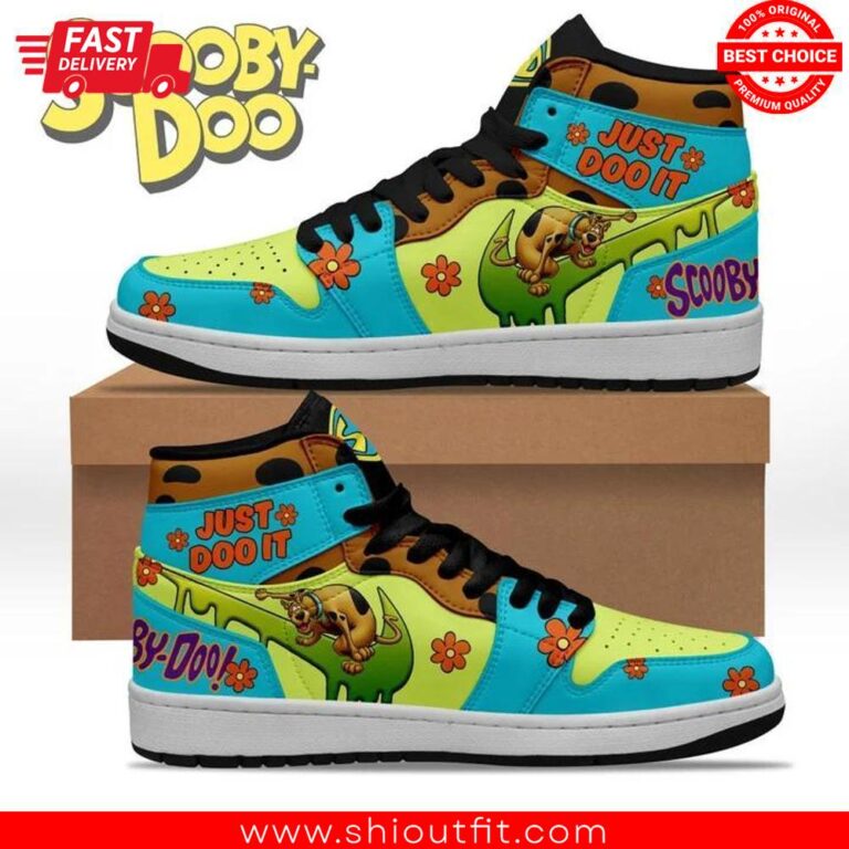 Scooby-Doo Just Do It Air Jordan High Sneaker