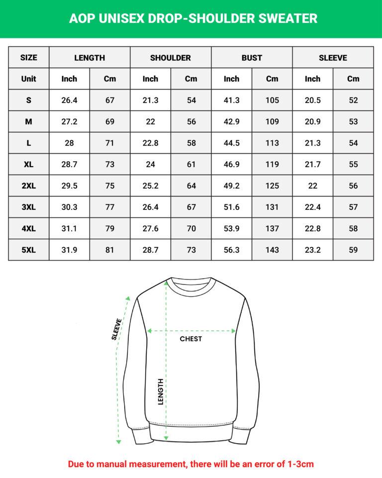Unisex Drop-shoulder Sweater