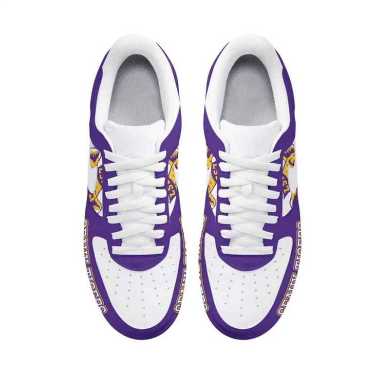 Custom Name Geaux Tigers Air Force 1 Sneakers