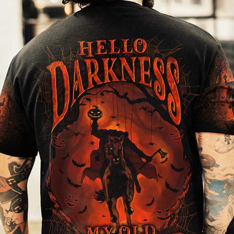 Hello Darkness My Old Friend Halloween Shirt