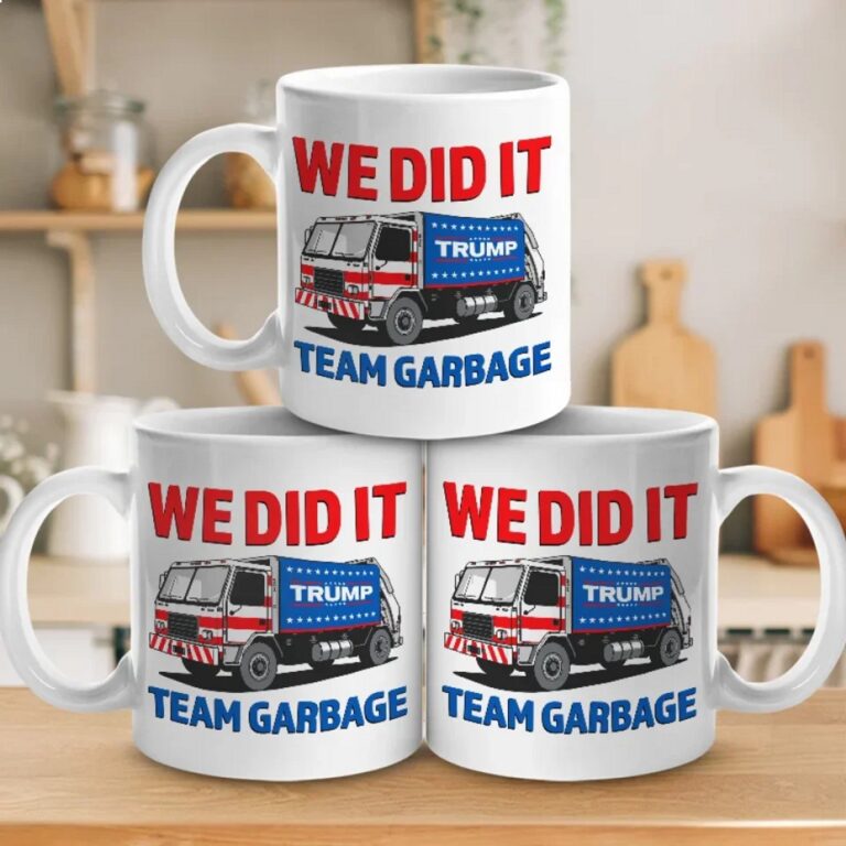 We Did It Team Garbage Trump Mug