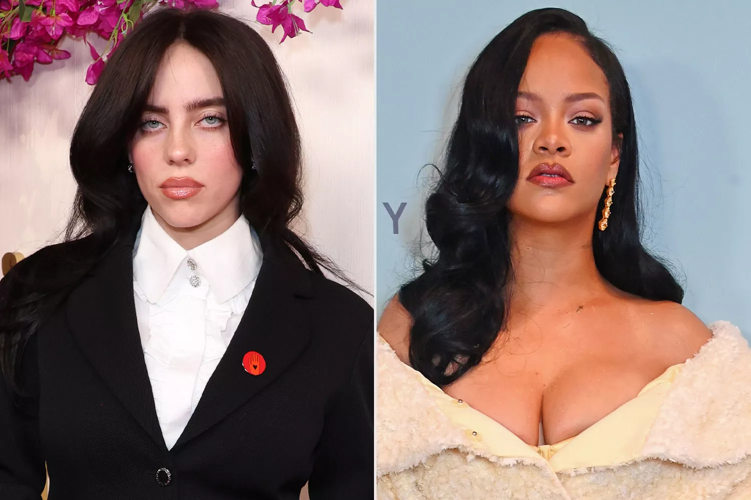 Billie Eilish and Rihanna