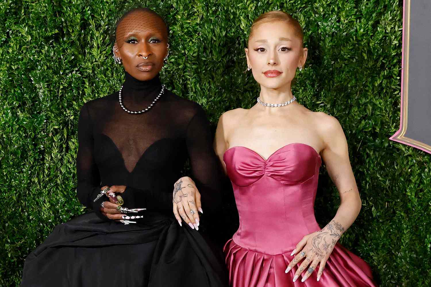 Cynthia Erivo and Ariana Grande react to 'holding space' 'Wicked' meme