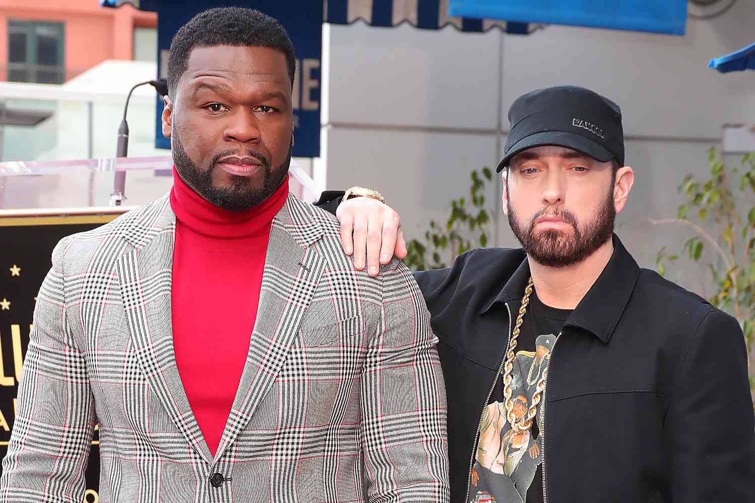 Eminem says he's open to a collab album with 50 Cent