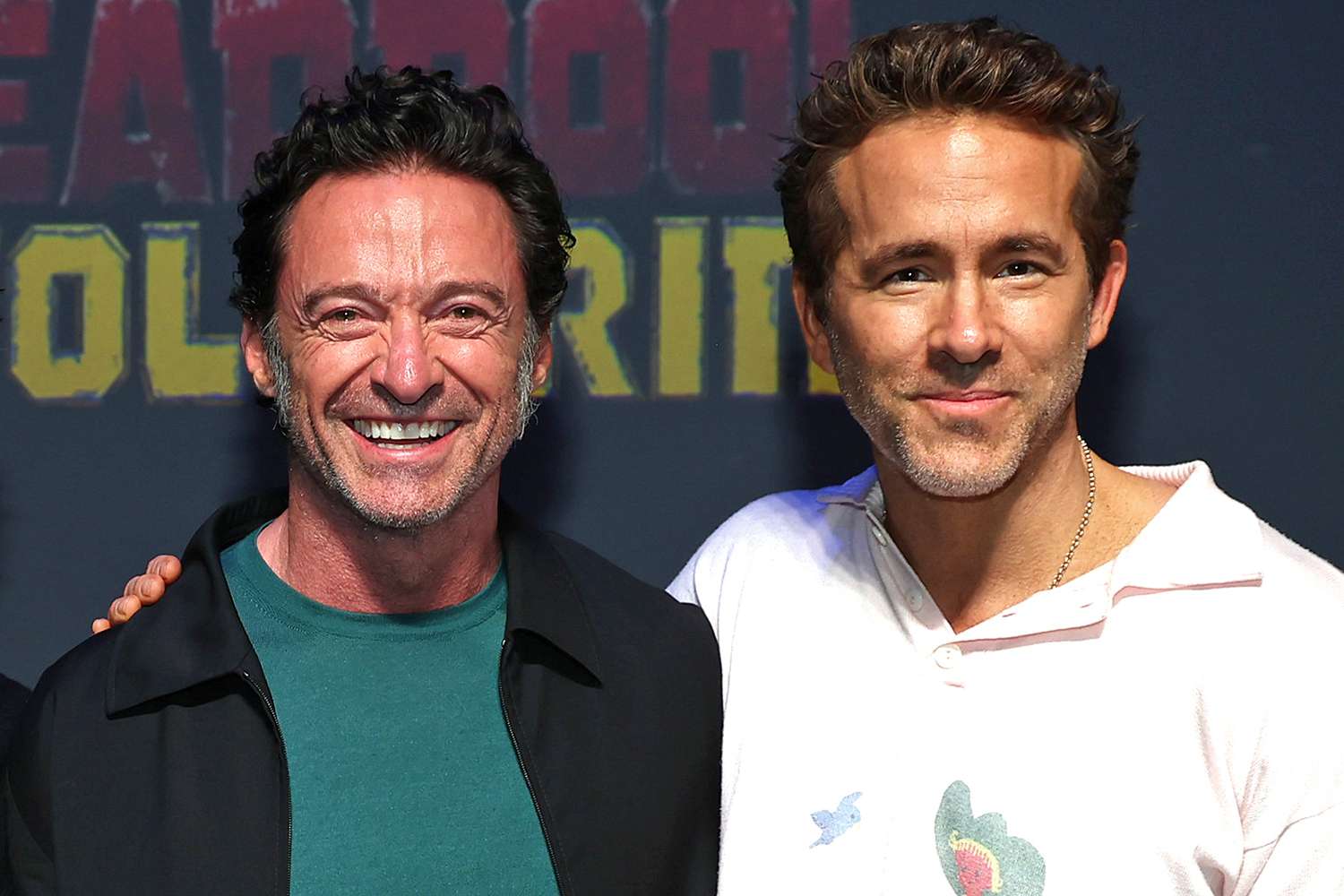 Ryan Reynolds is working on a boy band movie with Hugh Jackman