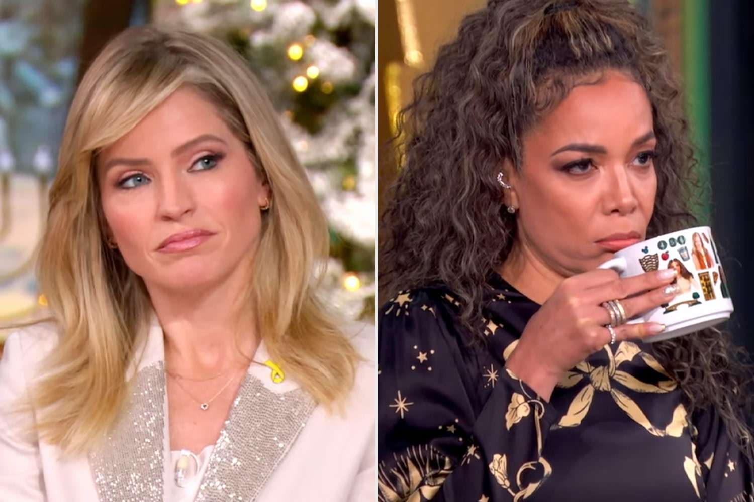 Sara Haines, Sunny Hostin clash on 'The View' over using naughty list on kids