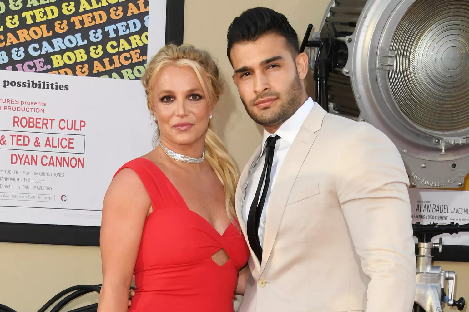 Britney Spears and Sam Asghari