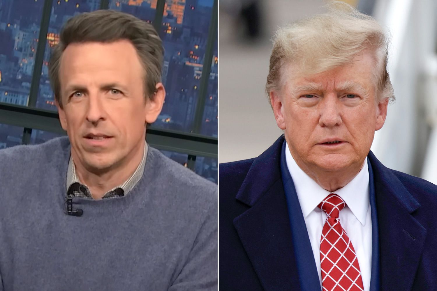 Seth Meyers, Amber Ruffin joke that Donald Trump causes panic naps