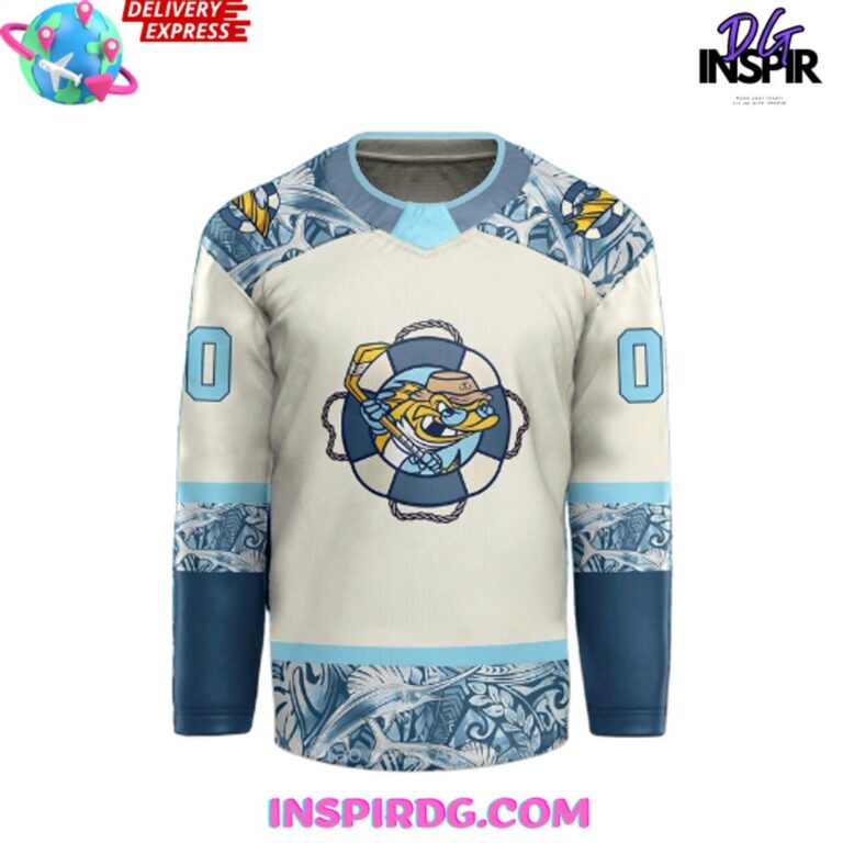 Personalized Toledo Walleye Margaritaville 2025 Hockey Jersey