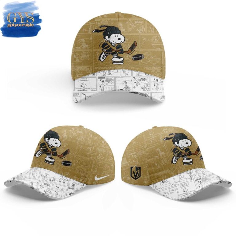 Vegas Golden Knights 2025 Anniversary Of Peanuts Jersey