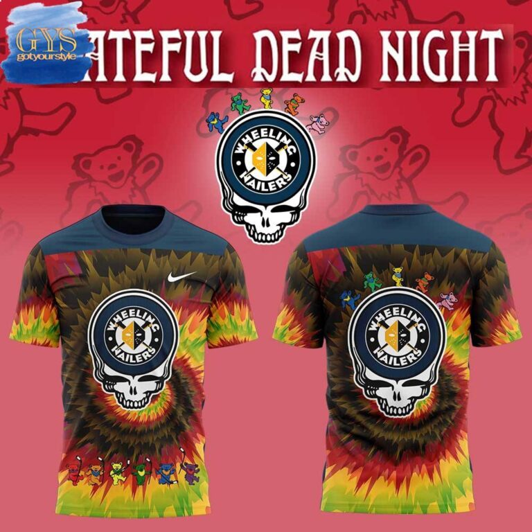Wheeling Nailers Grateful Dead Night 3D Shirt