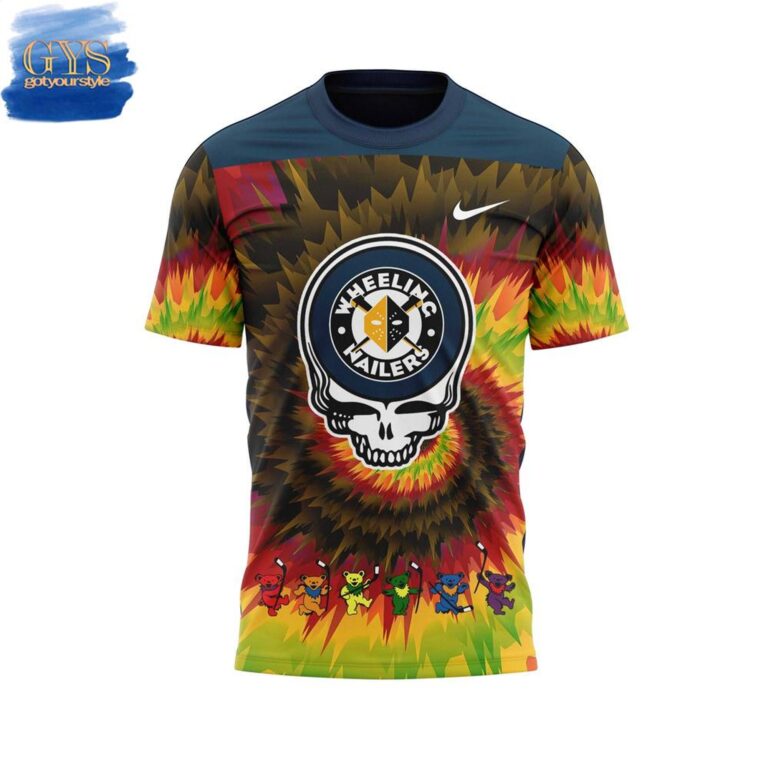 Wheeling Nailers Grateful Dead Night 3D Shirt